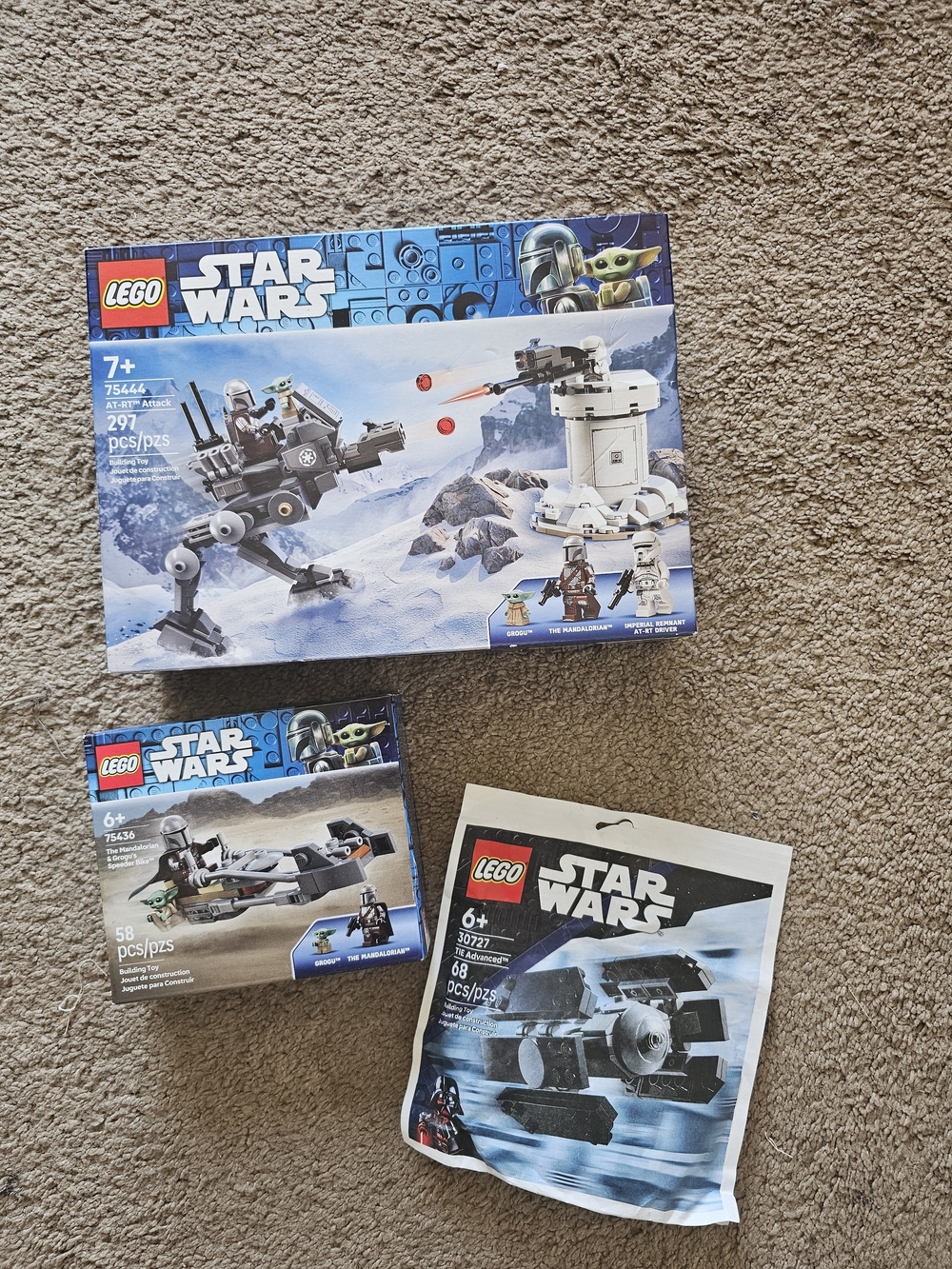 LEGO Star Wars Kids Toys Set - Blue and White Bundle NWT